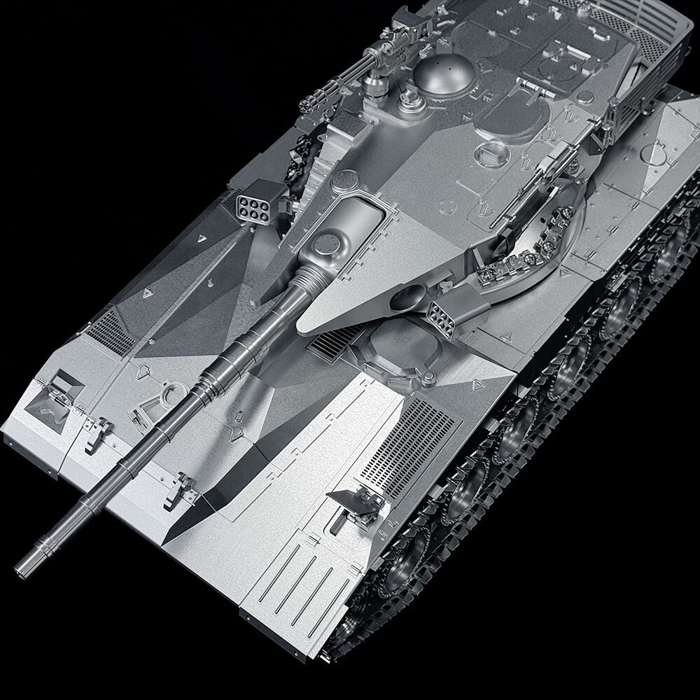 METALTANK MASTERS left side metal detail